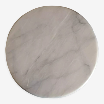 Tournat top in white marble