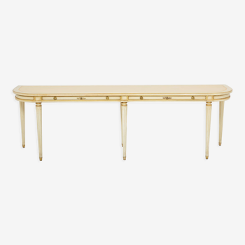 Maison Jansen neoclassical Louis XVI style console table 1950s