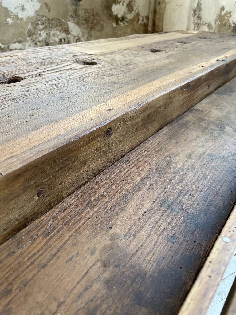 Brutally artisanal oak coffee table