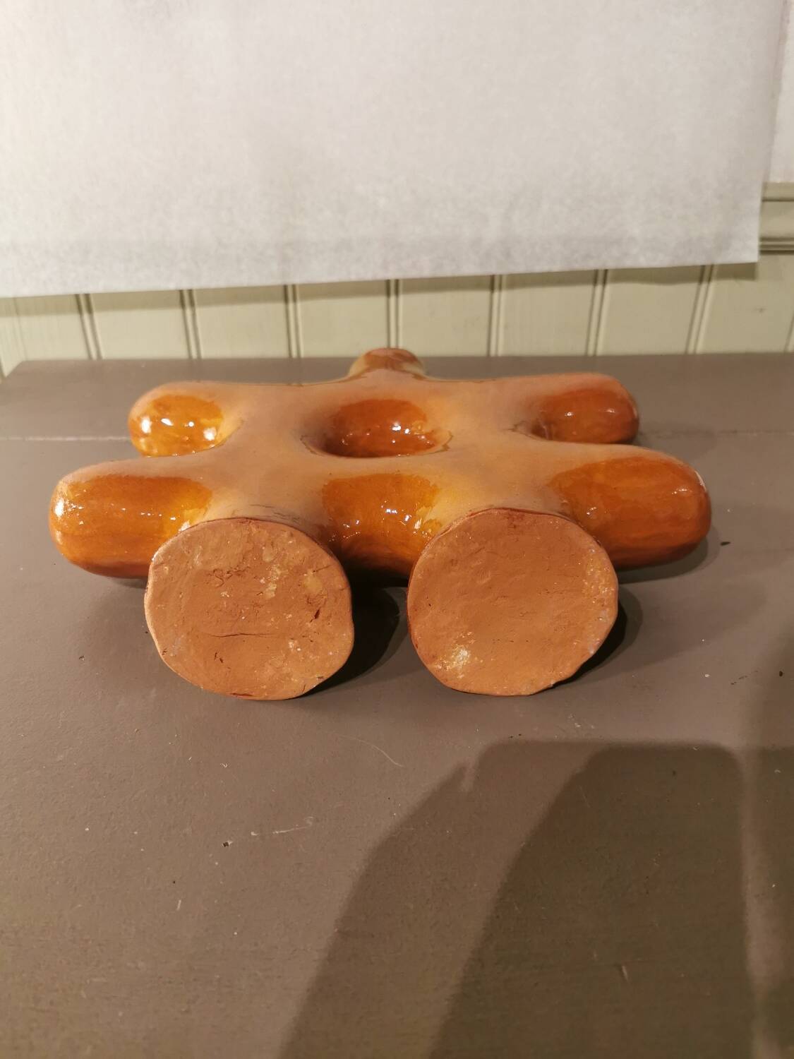 Moroccan ethnic ceramic vase