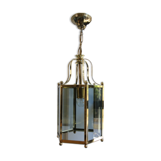 Old brass lantern