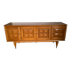 Scandinavian type oak and oak veneer cabinet nf 1950