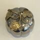 Silver-plated and brass pumpkin ice bucket