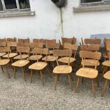 Series of 40 bistro chairs ́