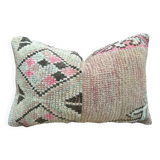 Magnifique coussin Kilim berbère vintage du Maroc
