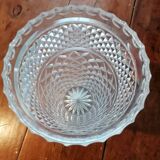Vintage large crystal vase