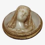 Portrait in relief in the form of a medallion - Napoleon III period