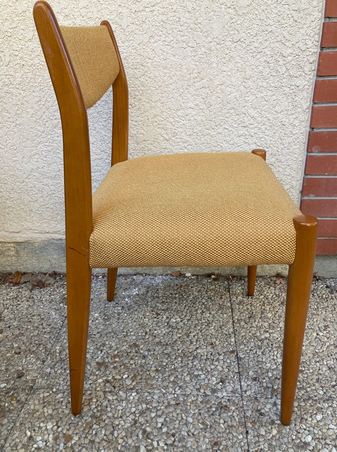 Set of 6 vintage Scandinavian chairs