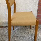 Set of 6 vintage Scandinavian chairs