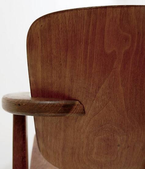 Pair of Mid-century plywood beech chairs - Ilmari Tapiovaara style plywood Chairs