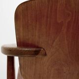 Pair of Mid-century plywood beech chairs - Ilmari Tapiovaara style plywood Chairs