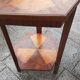 Gueridon old marquetry table old art deco vintage