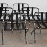Set of 6 design luggage racks