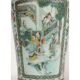 Early 20th century Chinese lamp, porcelain and gilt bronze