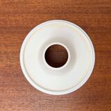 White melamine ashtray, mid-century Swedish design by Gunnar Larson for Gustavsberg, 1960s.