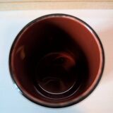 Earthenware ashtray from Salins-les-Bains