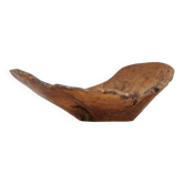 Organic Large Wooden Root Bowl, France, 1950s