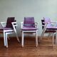 Italian dining chairs "Villabianca" by Vico Magistretti for Cassina