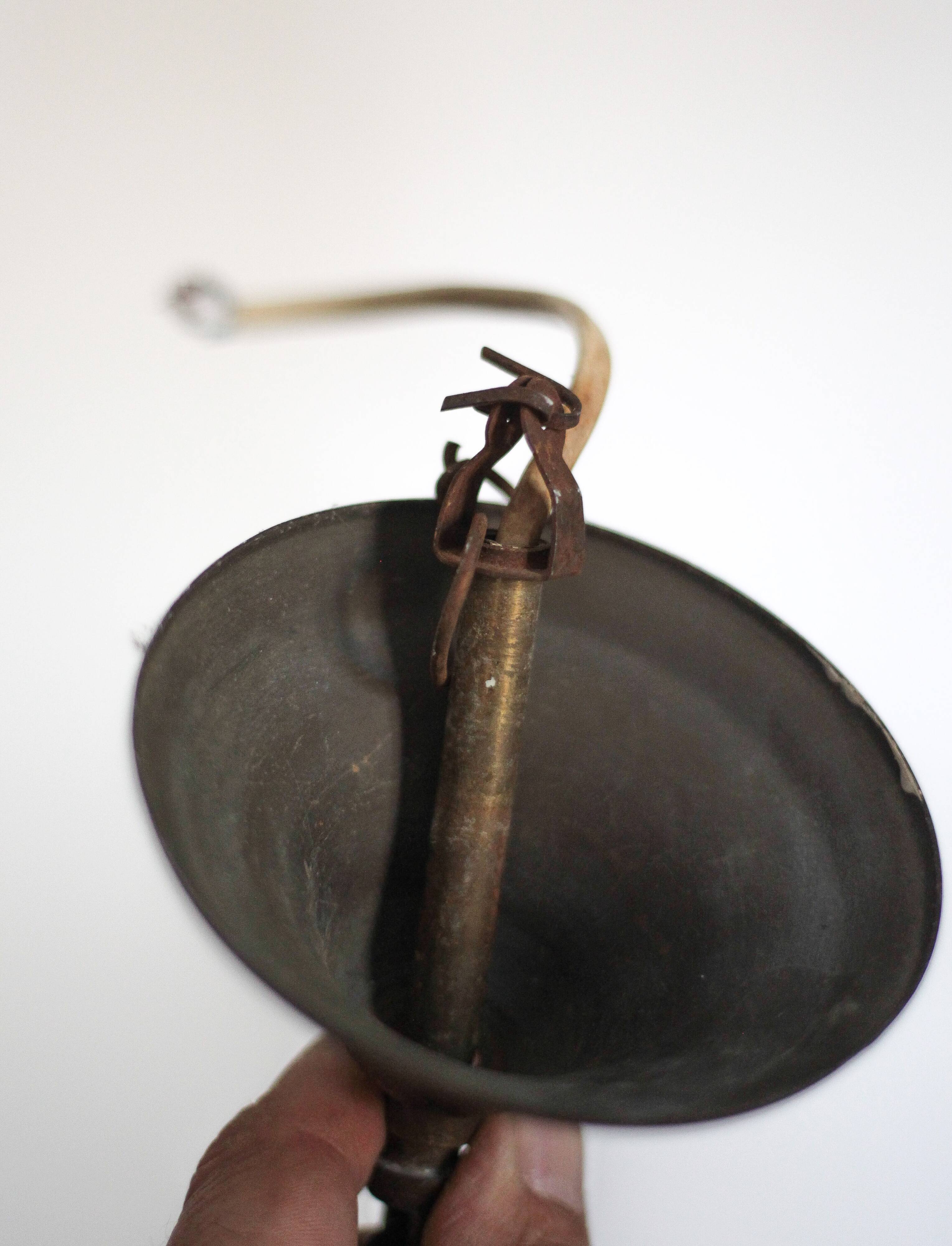 Vintage pendant light, empire brass pendant light, arrow pendant light