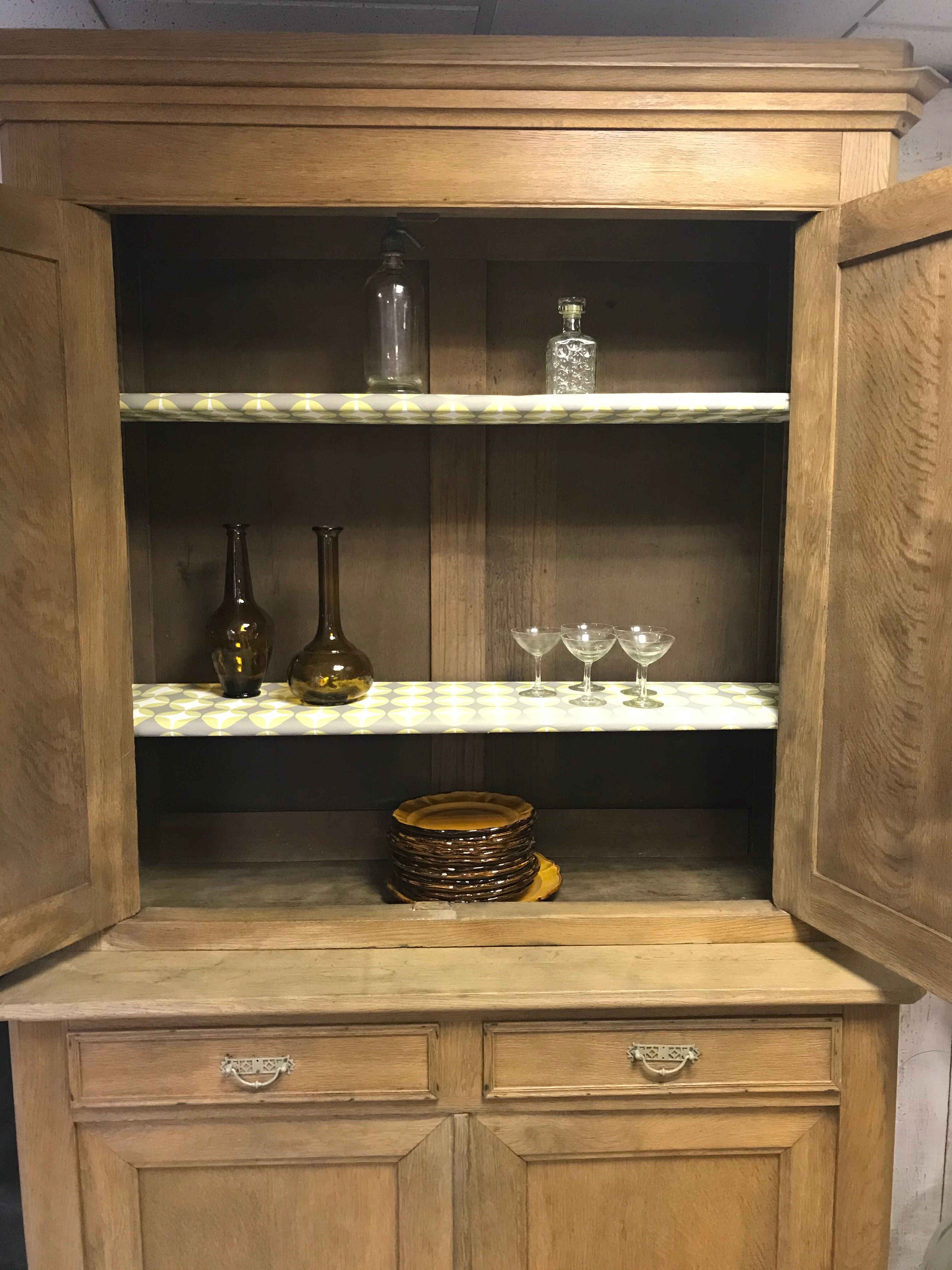 Oak Buffet two parts