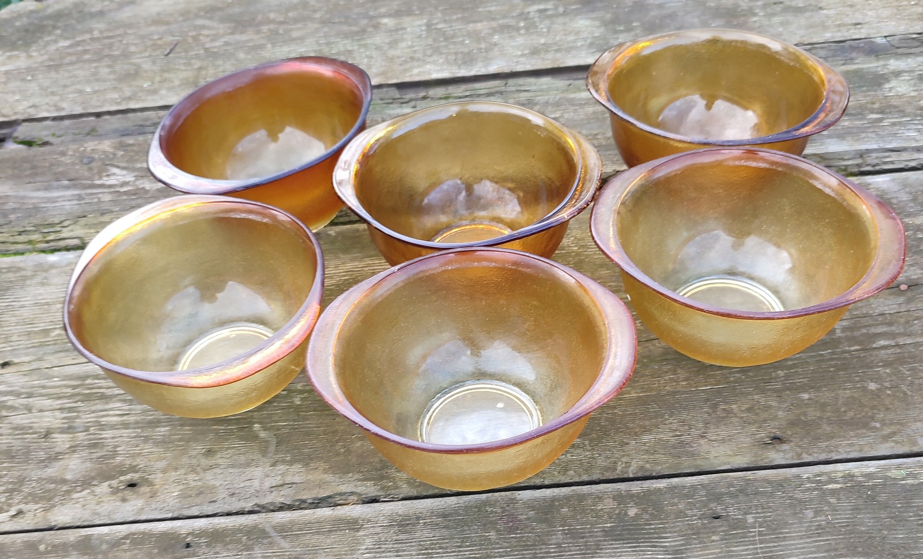 Set of 6 vintage bowls