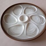 4 Salins oyster plates