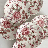 6 Johnson Brothers "Rose Chintz" English earthenware mugs