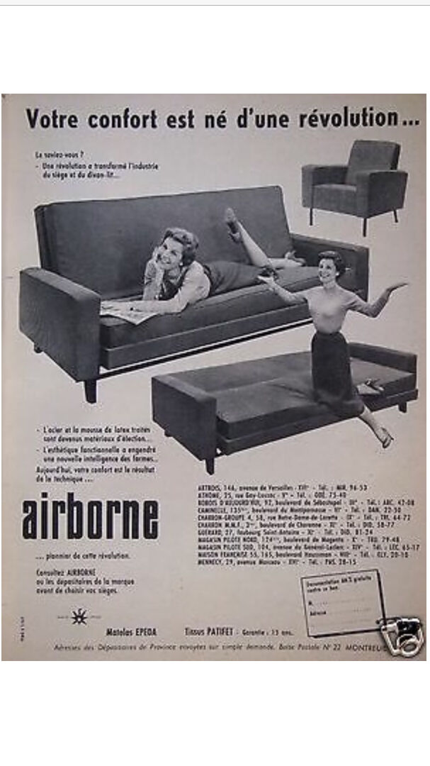Canapé convertible Airborne