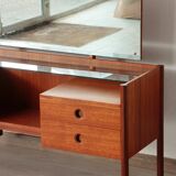 Wrighton Teak Dressing Table - Vintage 1960s - Hexagonal Base