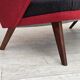 1960s, Danish design by Ch. F. Brodersen, 2 seater sofa, reupholstered.