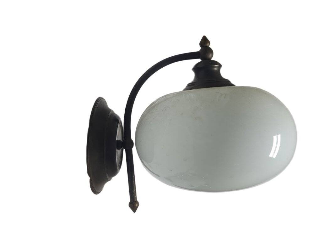 Art Deco wall lamp, Poland, 1950s