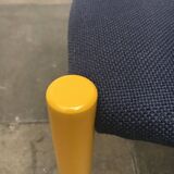 Stackable chairs and table German Lotus by Hartmut Lohmeyer for Kusch+Co, set of 3.