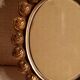 Art Deco photo frame in gilded bronze and gilded brass