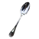 Large silver-plated spoon from Christofle, Rubans model