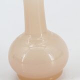 Small vase in pink opaline