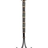 Wrought Iron Candle Stand With Beads Denmark
