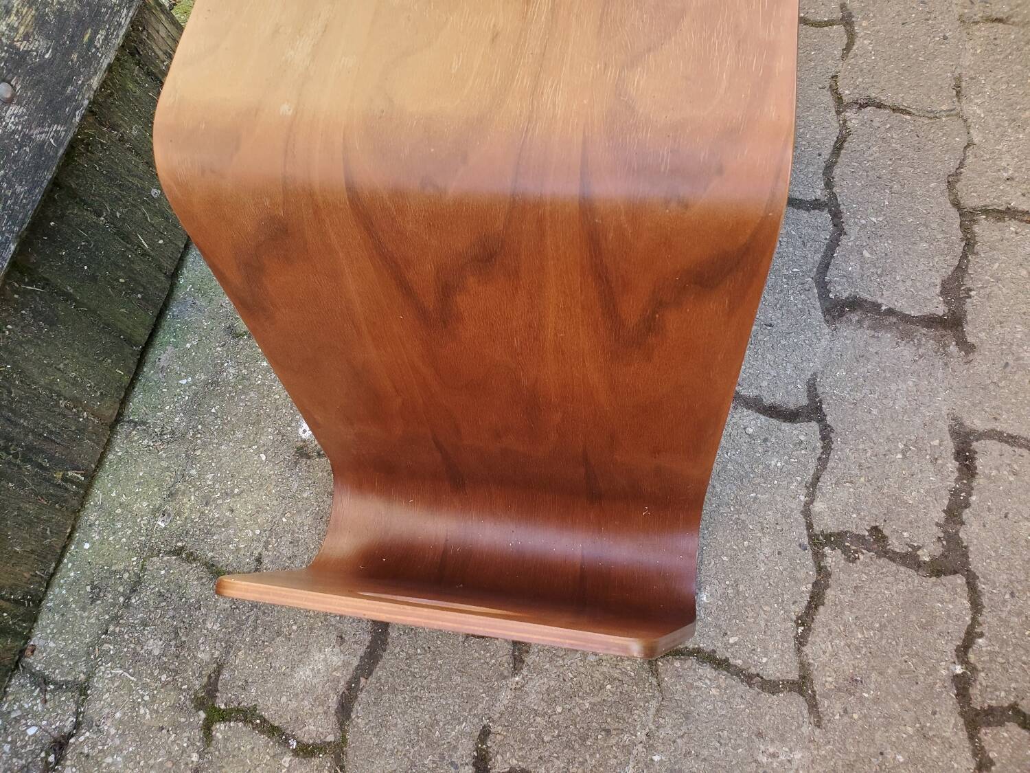 Vintage magazine rack coffee table 70/80