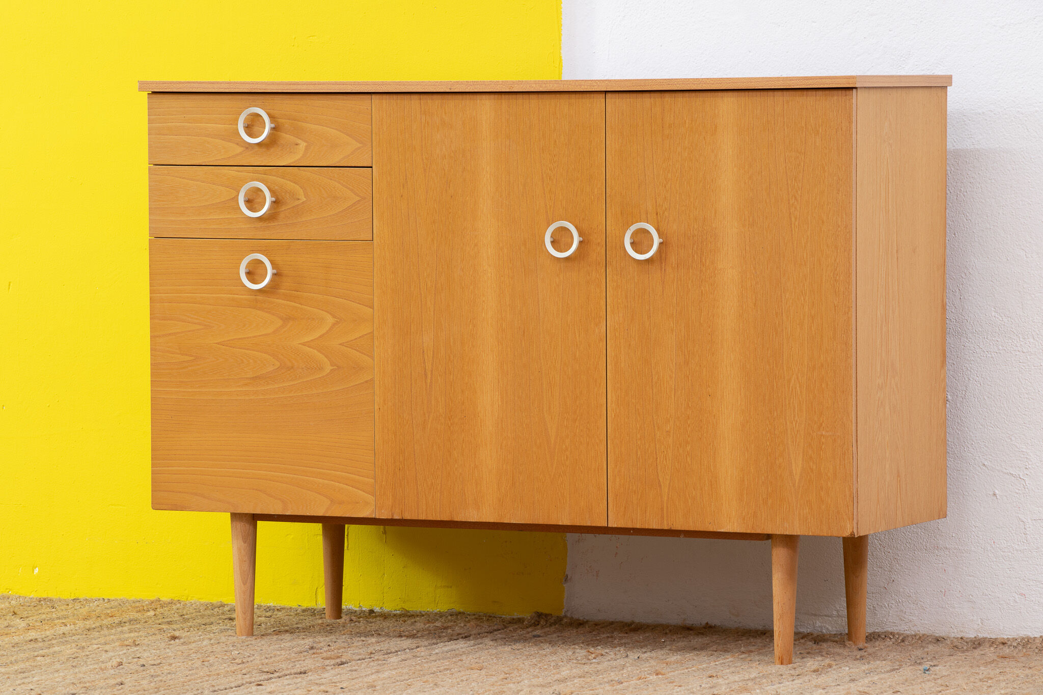 Vintage Scandinavian sideboard 120 cm