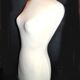 Vintage sewing bust - foam female fashion mannequin 1980