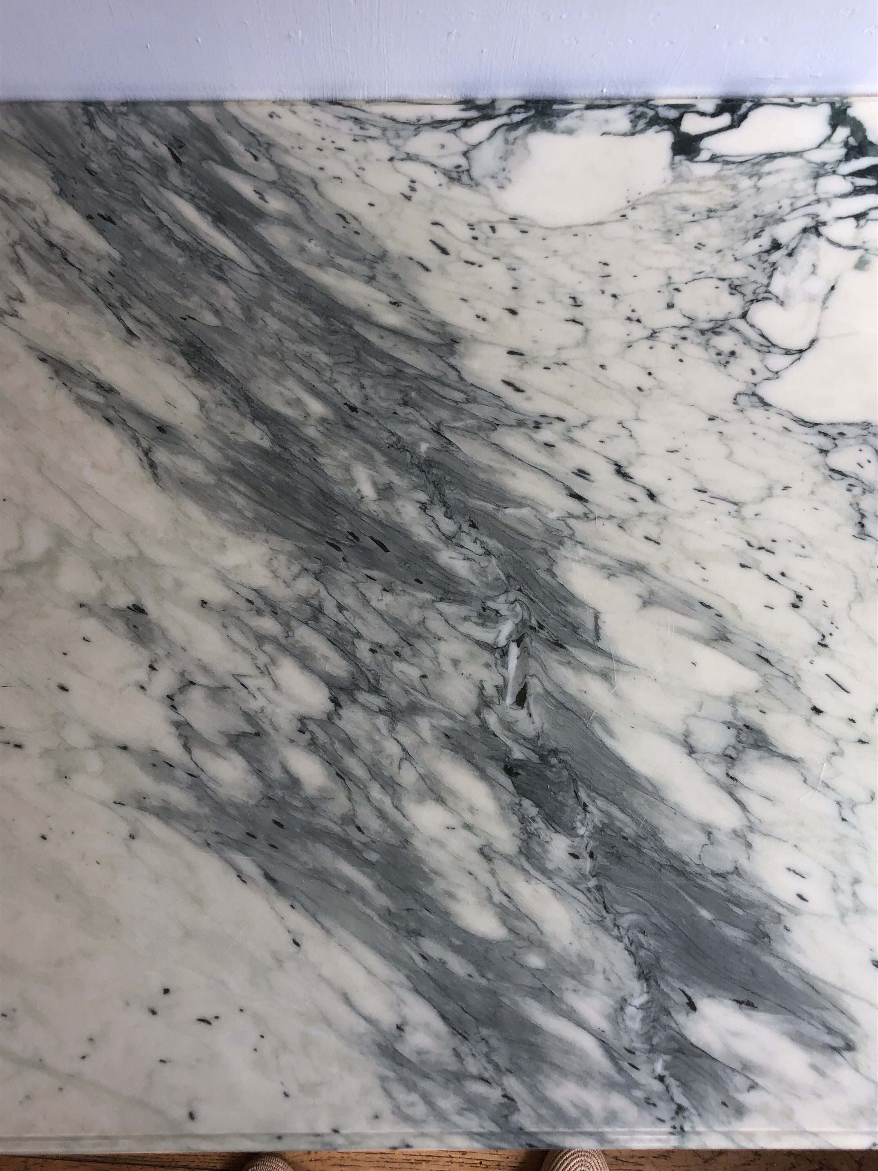 Marble bistro table