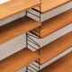 3-Piece wall unit by Nisse Strinning for String, Sweden, 1960s