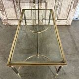 Table basse design en bronze 20e siècle