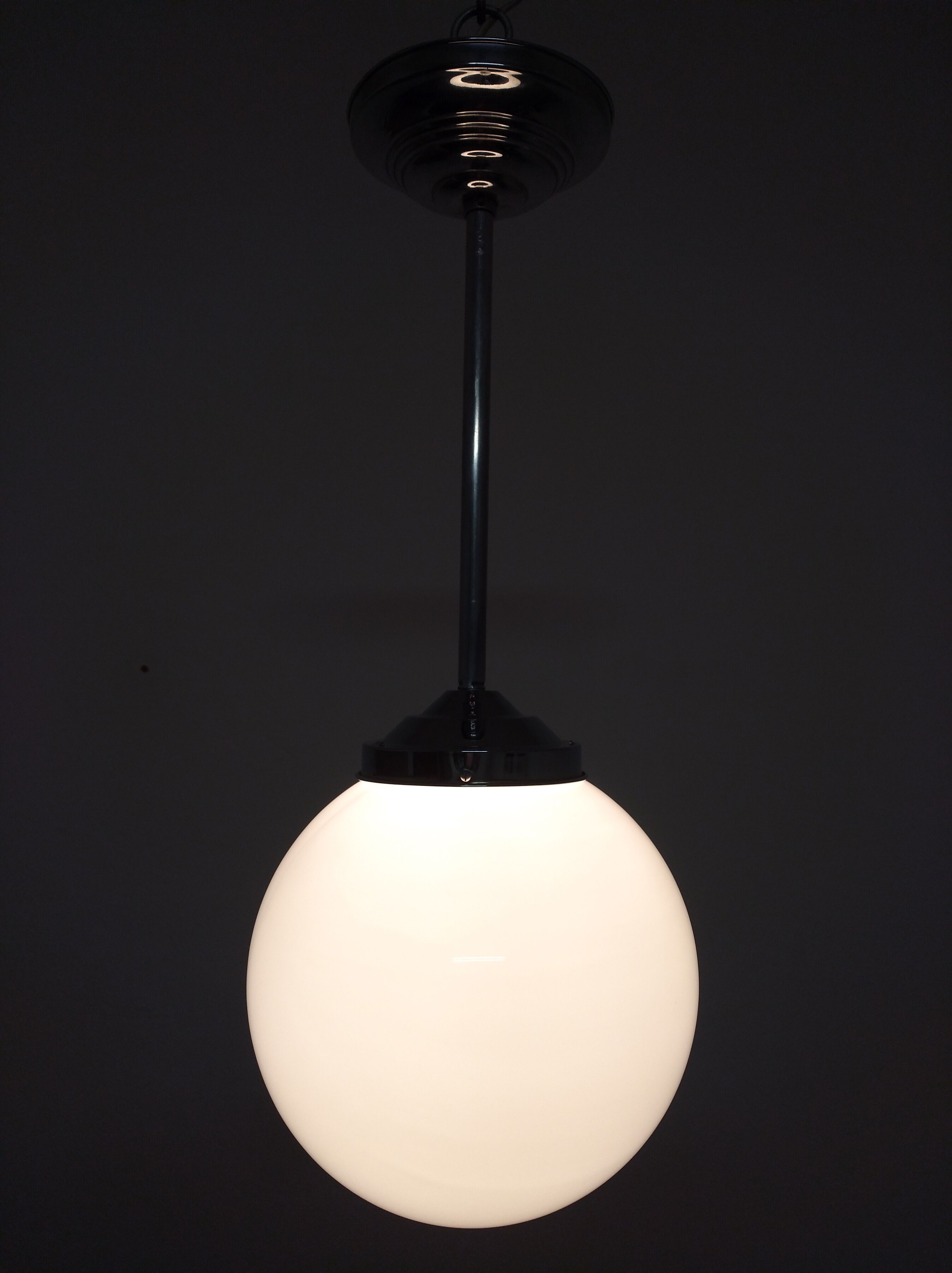 Art deco hanging in opaline