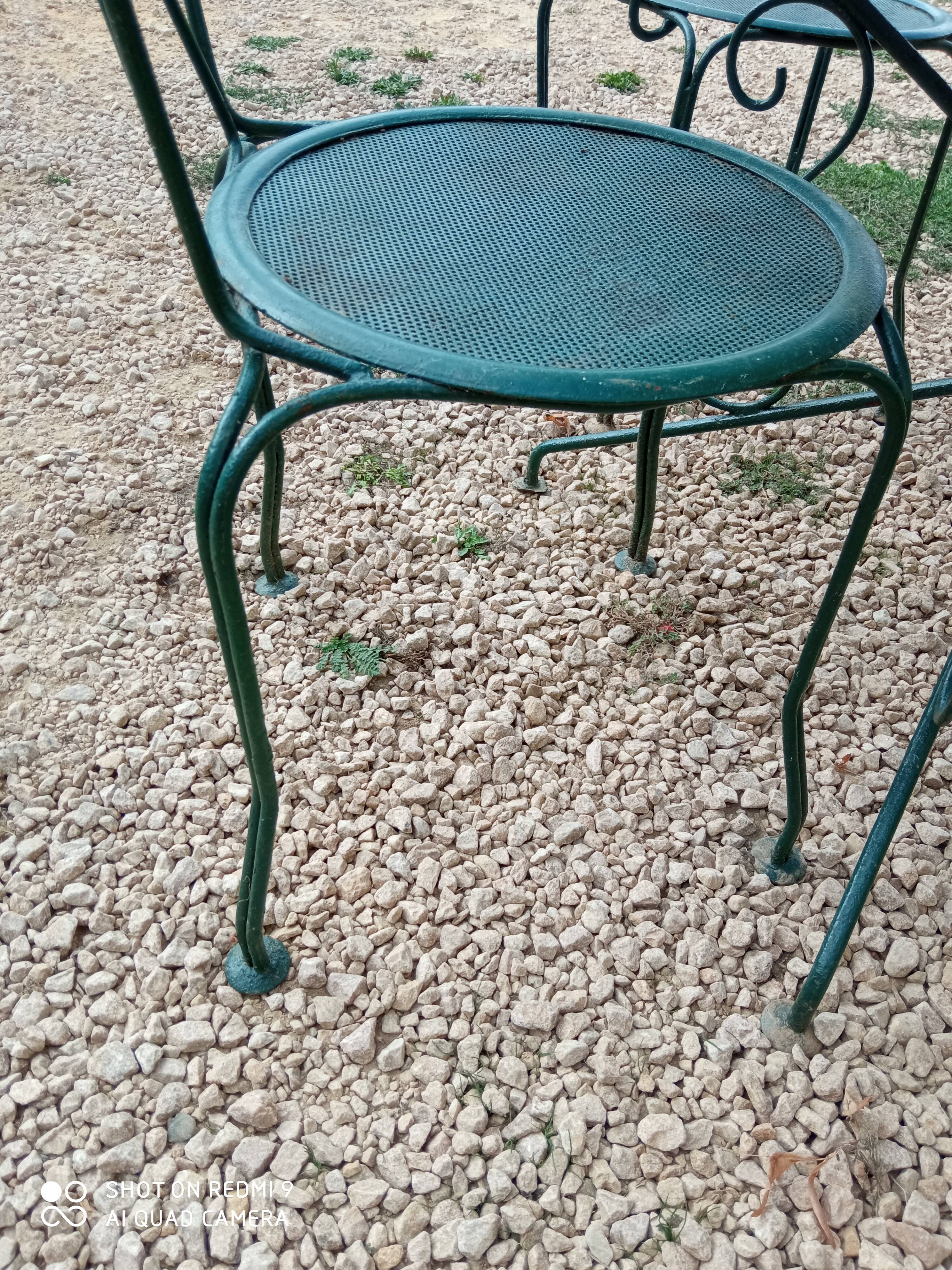 wrought iron garden furniture