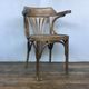 4 bistro armchairs in curved wood