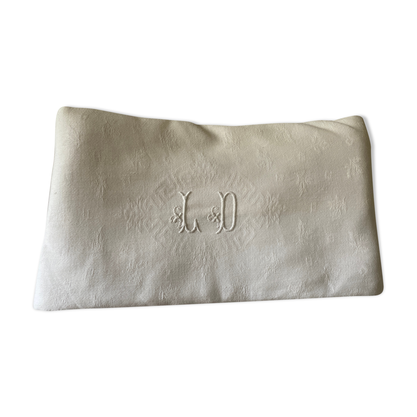 Nappe en damassée de coton