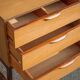 EUROPA vintage drawer unit, bedside table, end table, small chest of drawers