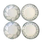 4 plates for dessert Saint Amand