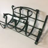 Wrought iron log holder