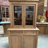 Solid oak dresser, late 19th century